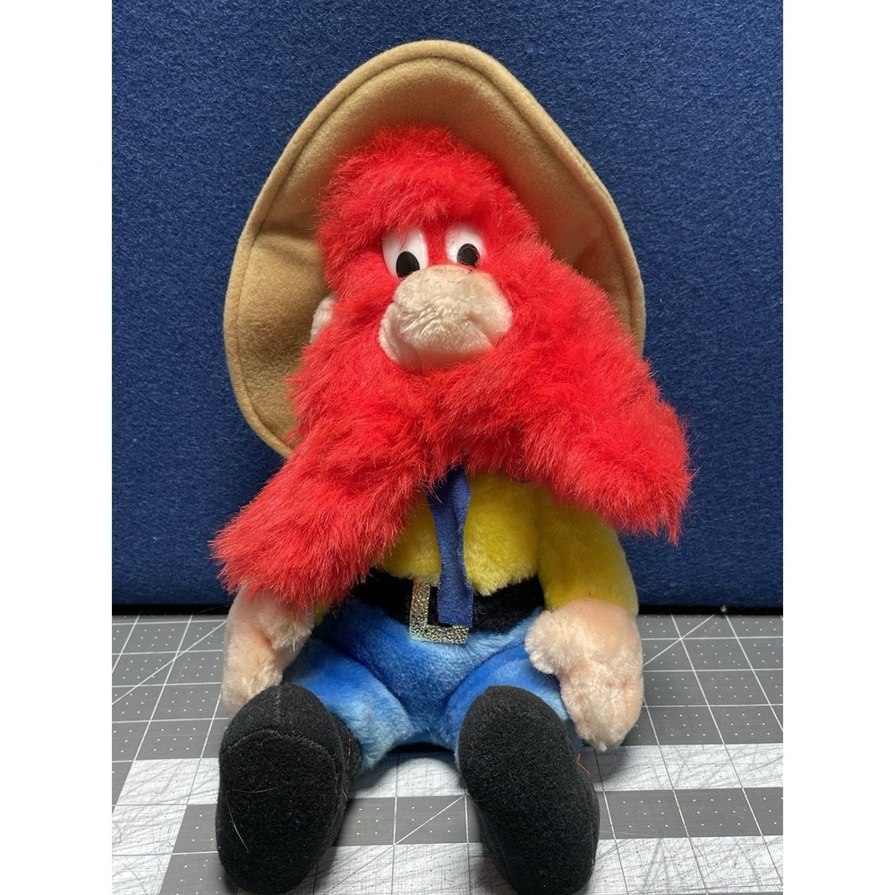 1990 Yosemite Sam Plush Doll Warner Bros. Mighty Star Looney Tunes - Picture 2 of 8